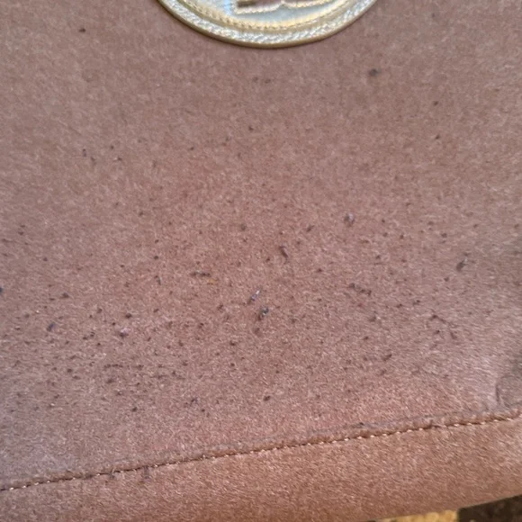 Tory Burch Tan Tote with gold Accents - Picture 3 of 3